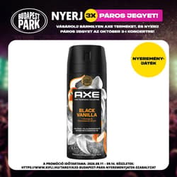 AXE Fine Fragrance Collection Black Vanilla dezodor, 150 ml