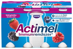 Danone Actimel zsírszegény, élőflórás, erdei gyümölcsízű joghurtital (8x100g)