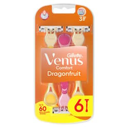 Gillette Venus 3 Dragonfruit Eldobható Női Borotva, 6 db