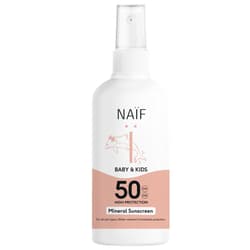 NAÏF Mineral Sunscreen Spray SPF 50 