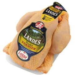 Les Landes szabadtartású sárga csirke, egész (Label Rouge)