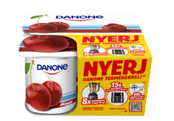 Danone Meggyízű, élőflórás, zsírszegény joghurt (4x125g)