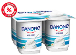 Danone Natúr joghurt (4x130g)