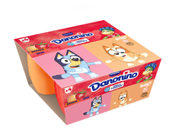 Danone Danonino strawberry, apricot