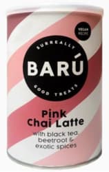 BARÚ Pink Chai Latte with black tea, beetroot&exotic spices