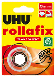 UHU Rollafix transp. 7,5m+small disp. Bl