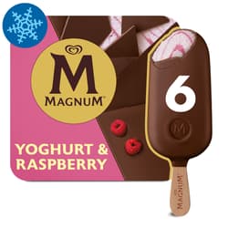 Magnum Multipack Jégkrém Joghurt-Málna 6x100ml