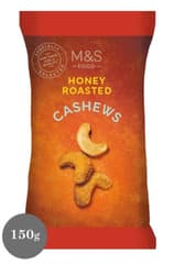 Marks & Spencer Food Honey Roasted Cashews 150g