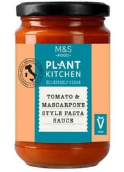 Marks & Spencer Food Plant Kitchen Vegan Tomato & Mascarpone Style Pasta Sauce 280g