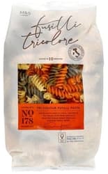 Marks & Spencer Food Tri-Colour Fusilli Pasta 500g