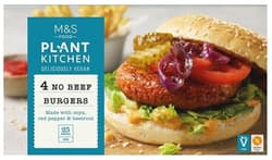 Marks & Spencer Food Plant Kitchen 4 Vegan Burgers 400g