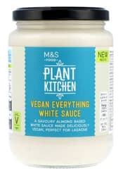 Marks & Spencer Food Plant Kitchen Vegan Everything White Sauce 410g