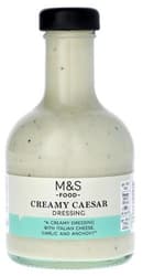 Marks & Spencer Csökkentett zsírtartalmú öntet repceolajjal, olasz kemény sajttal, Worcester mártással és szardellapasztával