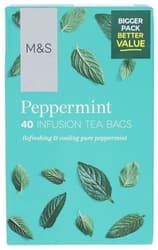 Marks & Spencer Peppermint 40 Infusion Tea Bags 80g