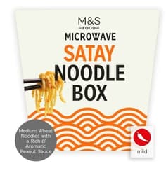 Marks & Spencer Food Microwave Satay Noodle Box 300g