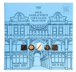 Marks & Spencer Food Milk, Dark & White Chocolate Selection 300g