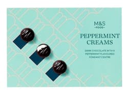 Marks & Spencer Étcsokoládé mentás fondant töltelékkel