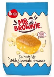 Mr. Brownie with white chocolate chips
