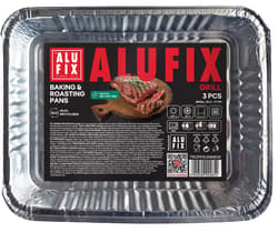 ALUFIX Baking & roasting pans small 3 pcs