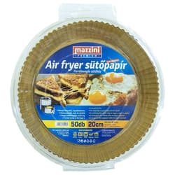 MAZZINI PREMIUM Air Fryer Sütőpapír kerek 20 cm