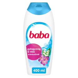 Baba Gyöngyvirág és Viola illatú tusfürdő, 400 ml