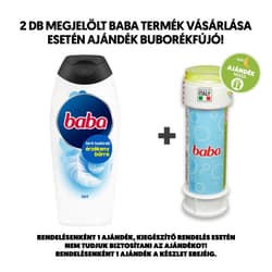 Baba 3in1 férfi tusfürdő érzékeny bőrre, 400 ml