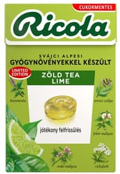 Ricola Zöld Tea Lime cukorkák