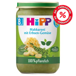 Hipp BIO Macaroni with mild pea stew, from 8 months