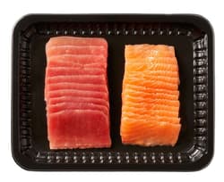 Oceans lazac és tonhal szeletek, Sashimi készítéshez (Sushi adagok)