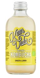 Komvida Gingervida ital kombuchaból gyömbérrel és citrommal