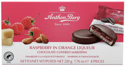 Anthon Berg Raspberry in Orange Liqueur 220g