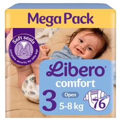 Libero Comfort 3 MEGA PACK pelenka 5-8 kg (3-as méret)