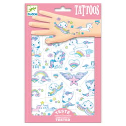 Djeco Tetováló matricák - Unikornisok - Unicorns