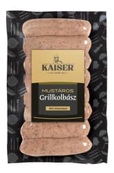 KAISER PORK GRILL SAUSAGE WITH MUSTARD