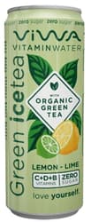 Viwa Green Vitamin Tea citrom-lime ízű energiamentes szénsavmentes üdítőital