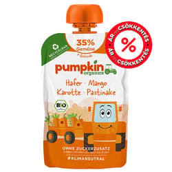 Pumpkin Organics Bio Vegetable Puree Mango, Carrot, Parsnip, Oats 6m+