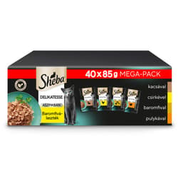 Sheba Delicacy alutasakos macskaeledel baromfi válogatás aszpikban (40x85g)
