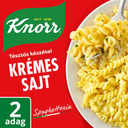 KNORR Tésztás készétel Krémes sajt