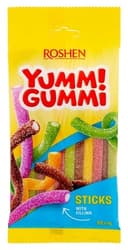 Yummi Gummi Sour Sticks savanyú gumicukorka