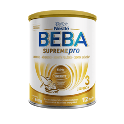 BEBA Supremepro 3 Junior tejalapú italpor 12 hónapos kortól