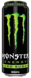 Monster Energy Zero Sugar szénsavas ital koffeinnel és édesítőszerekkel