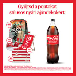 Coca-Cola Zéró colaízű energiamentes szénsavas üdítőital édesítőszerekkel