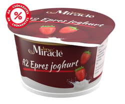 Jersey Miracle A2 gyümölcsjoghurt epres