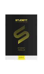 Ico Student Prémium (Fekete) Füzet Kockás 32 Lap A/4