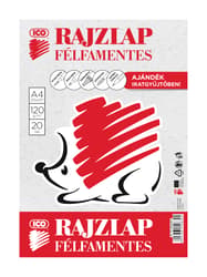 Süni Rajzlap Félfamentes 20 Lap A/4