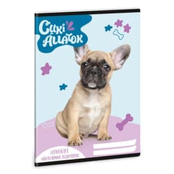 A/5 Leckefüzet Cuki-Francia Bulldog (5426) 24
