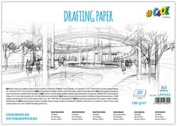 Drafting paper, A3, 20 sheets, COOL BY VICTORIA