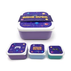 Uzsonnás doboz szett  3 db - game