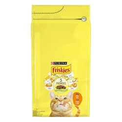 Friskies Csirkével és hozzáadott zöldségekkel száraz eledel