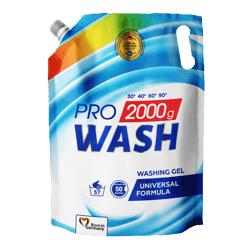 PRO WASH Univerzális mosógél (utántöltő)  2000 ml